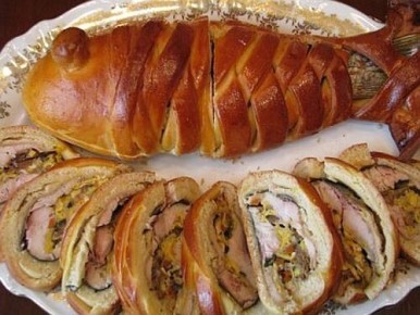 Непревзойденный рыбник с грибами и сыром