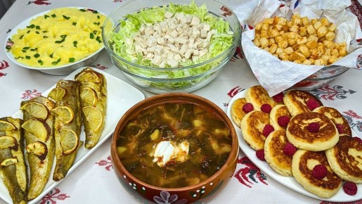 Полезное меню на завтра: вкусно и быстро за два часа