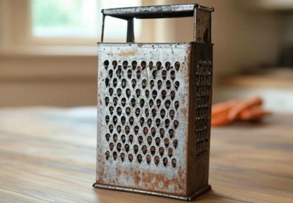 Зачем старую терку сохранять: неожиданные преимущества привычного кухонного инструмента