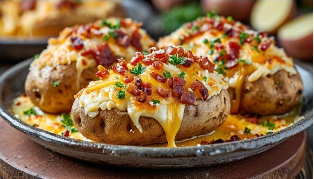 Фаршированный картофель: новый взгляд на классическую закуску