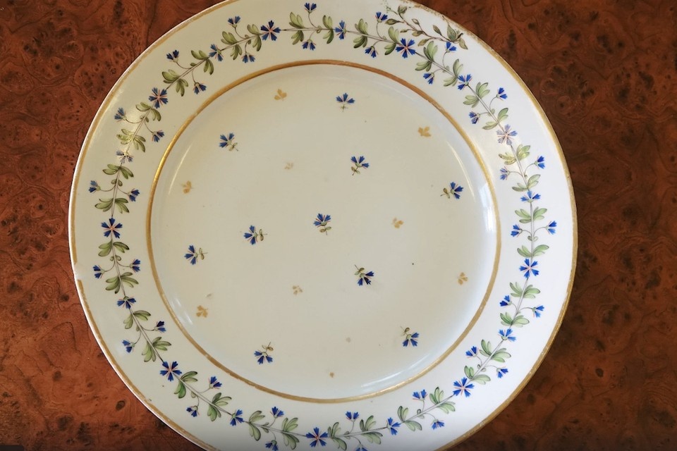 Павловску подарили уникальную тарелку с клеймом Павла I