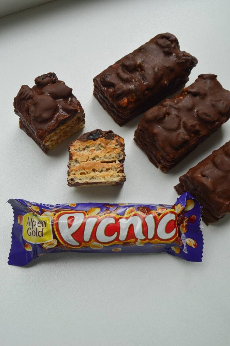 Вкусные домашние батончики «Picnic»