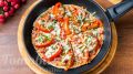 Легкость быстрой пиццы на сковороде: идеальный завтрак без замеса теста