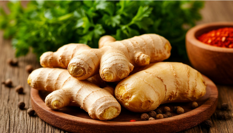 Почему стоит очистить имбирь ложкой