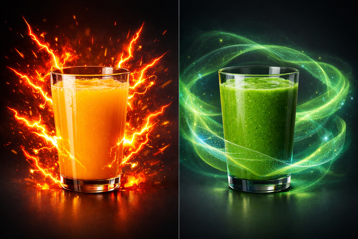 Что выбрать: сок или смузи для здоровья?